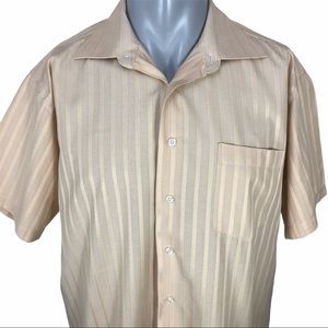 Enzo de Milano men’s short sleeve shirt size Large